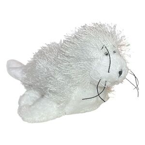 Webkinz White Seal Artic Plush Ganz HM023 Stuffed Animal No Code w/ Whiskers